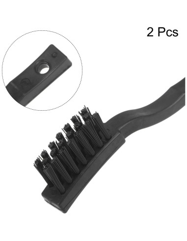 Cepillo Antiestático ESD uxcell 2 Pcs Nylon 15x30mm