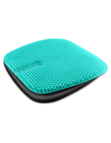 Cojín de Gel para Asiento Masteymoh 47x44 cm Alivio Úlceras