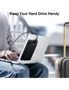 Funda Portátil ESR para Disco Duro Externo - Negro 2