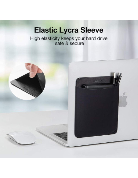 Funda Portátil ESR para Disco Duro Externo - Negro