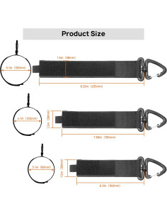 Correas de Almacenamiento Ditar - Organizador de Cables 6 Piezas 2