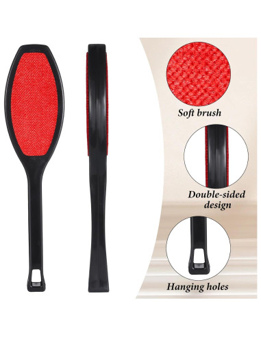 Paquete de 2 Cepillos Quitapelusas Fyntave Doble Cara 26cm