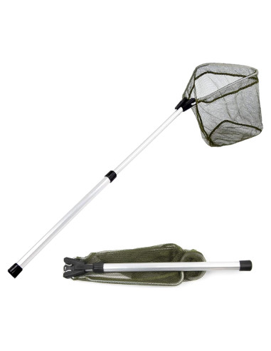Red de Pesca para Niños YVLEEN - Mango Telescópico Aluminio