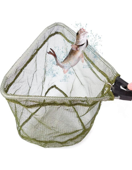 Red de Pesca para Niños YVLEEN - Mango Telescópico Aluminio