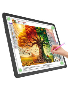 Mesa de Luz A4 TOHETO LED Magnética 3 Modos 6 Brillos