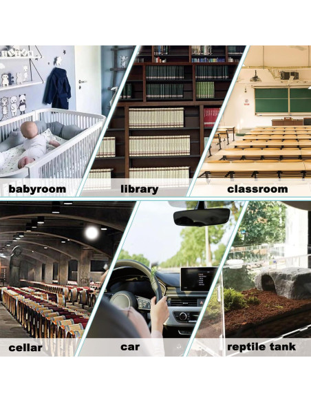 Termómetro Digital para Reptiles Serundo HT01 - Medidor de Humedad