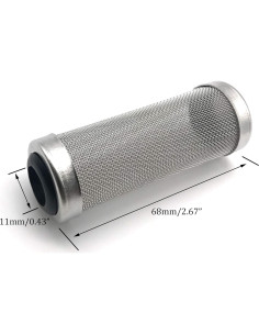 Cubierta de Prefiltro NACX para Acuario 11mm - 2 Piezas 2