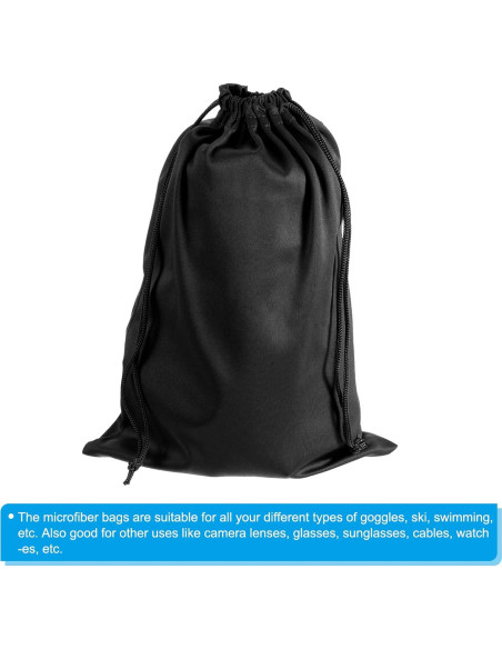 Bolsa de Gafas de Esquí PATIKIL - Funda Microfibra 18x27cm