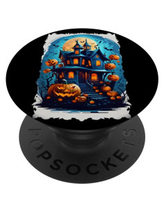 PopSockets Murciélago Casa Embrujada Halloween Calabazas