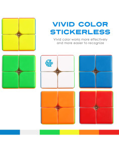 Cubo Mágico GAN 249 V2 2x2 49mm Juguete Educativo Niños 2