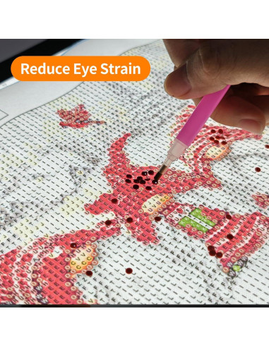 Mesa de Luz A4 TOHETO LED Magnética 3 Modos 6 Brillos