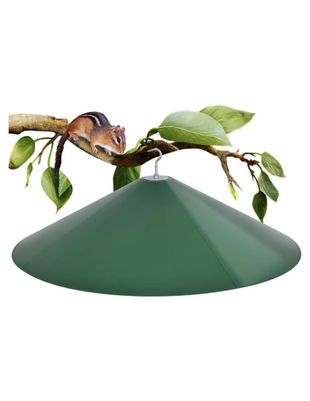 Baffle para Ardillas KITVONA 61 cm Verde - A prueba de aves