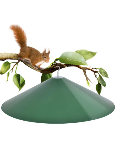 Baffle para Ardillas KITVONA 61 cm Verde - A prueba de aves