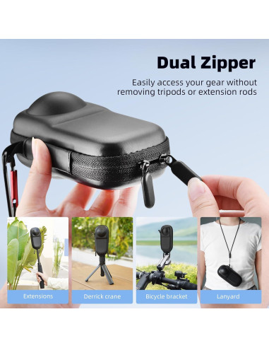 Funda Protectora BRDRC para Insta360 X4 X5 - Almacenamiento Duro