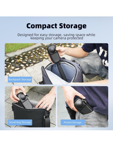 Funda Protectora BRDRC para Insta360 X4 X5 - Almacenamiento Duro