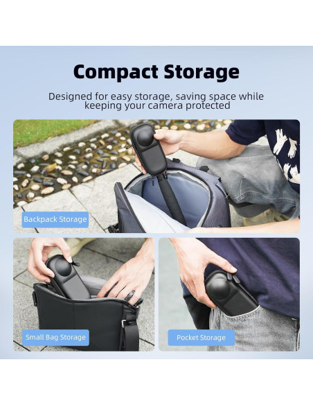 Funda Protectora BRDRC para Insta360 X4 X5 - Almacenamiento Duro