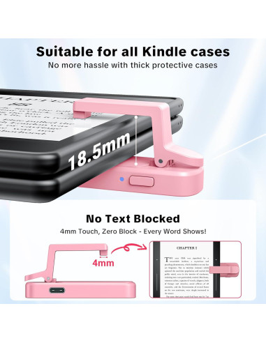 Control Remoto Turner de Página Oresoc FYQ-K1 Rosa para Kindle