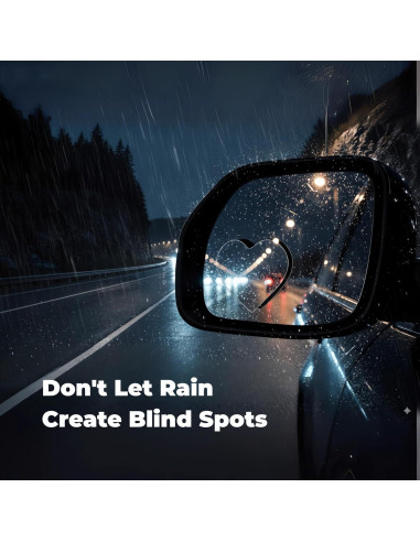 Espejos de Punto Ciego MARLBSTON 2" Cromados HD - Paquete de 2