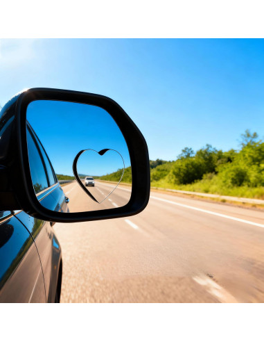 Espejos de Punto Ciego MARLBSTON 2" Cromados HD - Paquete de 2