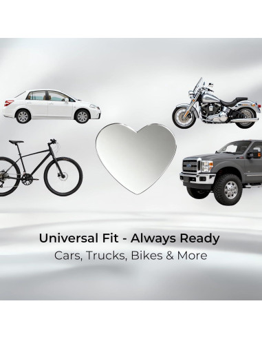 Espejos de Punto Ciego MARLBSTON 2" Cromados HD - Paquete de 2