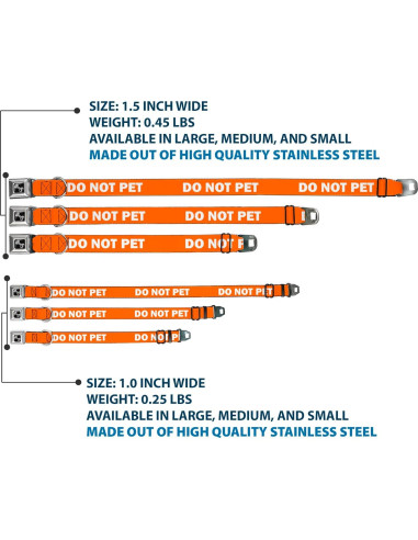 Collar de Perro Buckle-Down Naranja 20-31" (50.8-78.74 cm)