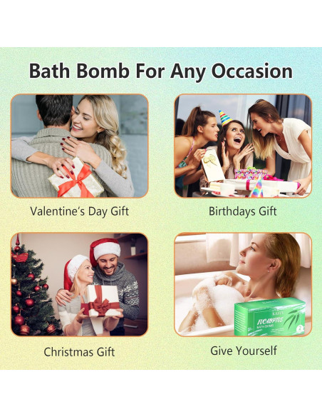 Bolas de Baño KASTU Eucalipto 2 x 100g Hidratantes