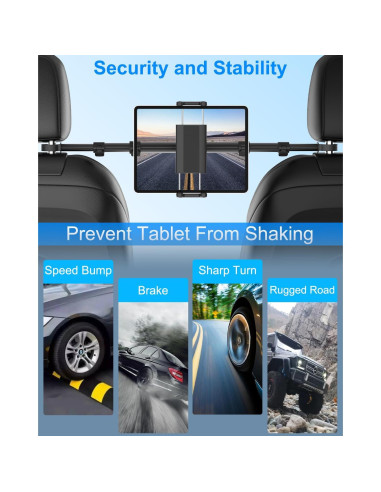 Soporte para iPad y Tabletas Kolasels TS002, Ajustable 360