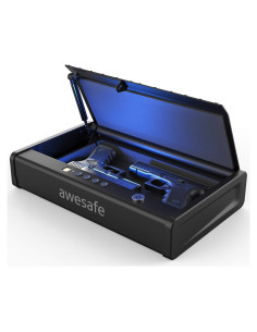 Caja Fuerte Biométrica Awesafe GF04XL para 2 Pistolas