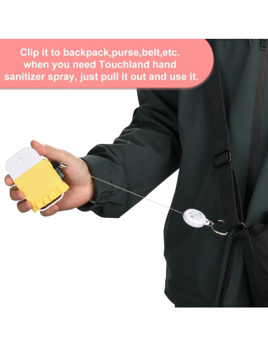 Beautyflier 4 Fundas Elásticas para Desinfectante de Manos 1FL OZ