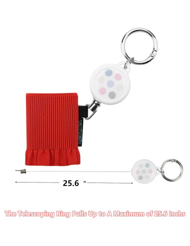 Beautyflier 4 Fundas Elásticas para Desinfectante de Manos 1FL OZ