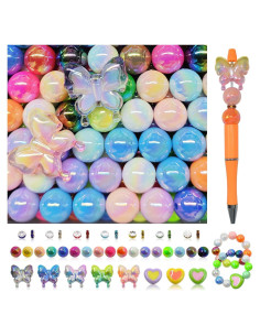 254 Piezas Perlas Acrílicas DASTTUIS 16mm para Manualidades