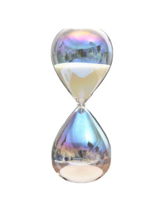 Reloj de Arena Falytemow 5 Minutos Vidrio Transparente 20 cm