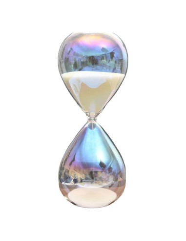 Reloj de Arena Falytemow 5 Minutos Vidrio Transparente 20 cm