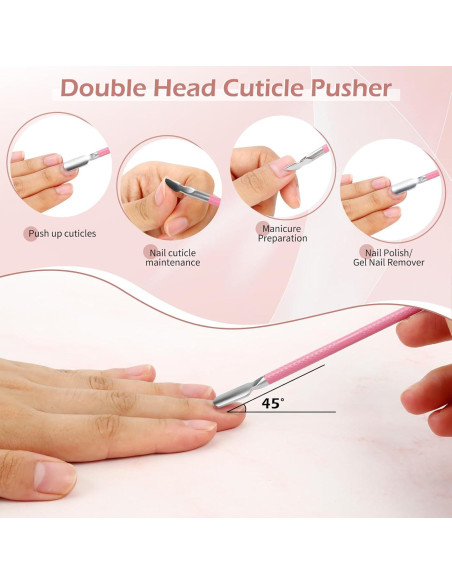 Juego de Manicura 5 Piezas Feiworui con Estuche Portátil Juego de Manicura 5 Piezas Feiworui con Estuche Portátil