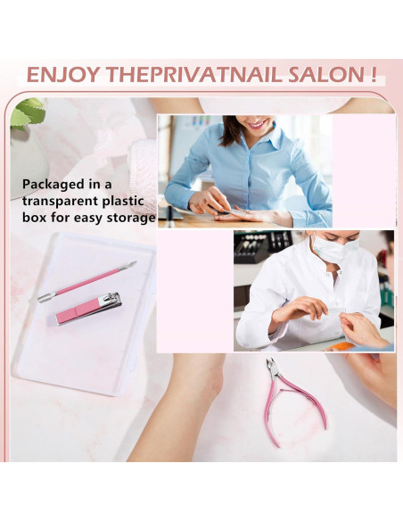 Juego de Manicura 5 Piezas Feiworui con Estuche Portátil Juego de Manicura 5 Piezas Feiworui con Estuche Portátil