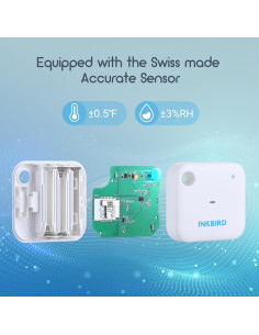Termómetro Higrometro WiFi INKBIRD IBS-TH3, Monitoreo Remoto 2