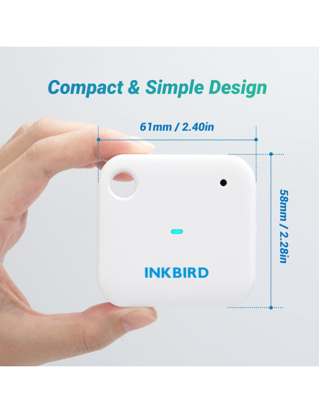 Termómetro Higrometro WiFi INKBIRD IBS-TH3, Monitoreo Remoto