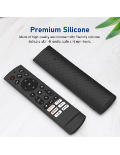 Funda de Silicona para Control Remoto ERF3A90 JCMOYUTY Negra 2