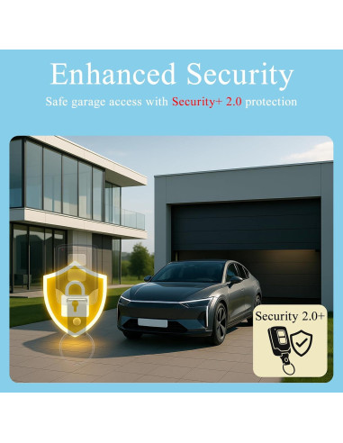 Control Remoto de Garaje Liftmaster 893MAX 891LM 2 Piezas