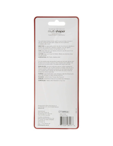Recortador de Cejas Multifuncional Kiss Shape & Trim 5cm