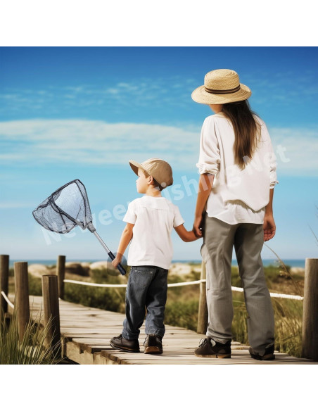 Red de Pesca Neween Telescópica Plegable 21" Nylon