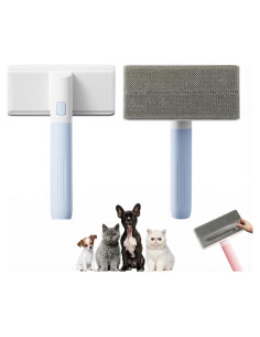 Removedor de Pelo de Mascota Statidom 16.5 cm Ecológico Azul