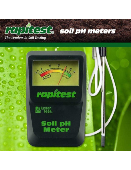 Medidor de pH del Suelo Luster Leaf 1840 - Precisión y Recomendaciones