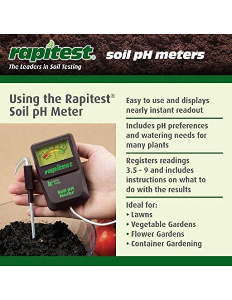 Medidor de pH del Suelo Luster Leaf 1840 - Precisión y Recomendaciones