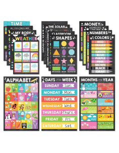 Pósteres Educativos Laminados Hadley Designs 16 Unidades