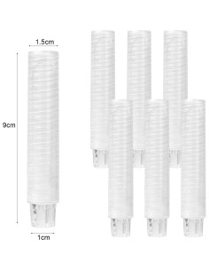 Soporte de Tiza Caiqicome 5 Pcs Claro 9 cm para Pizarra 2
