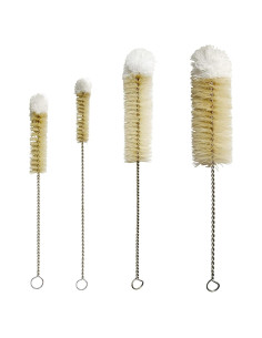 Juego de 4 cepillos de limpieza NewFerU para botellas de acero inoxidable