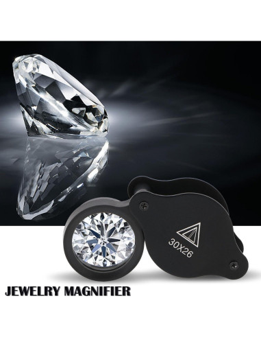 Lupa Plegable Rongon TA-101 para Joyeros 30X 9g