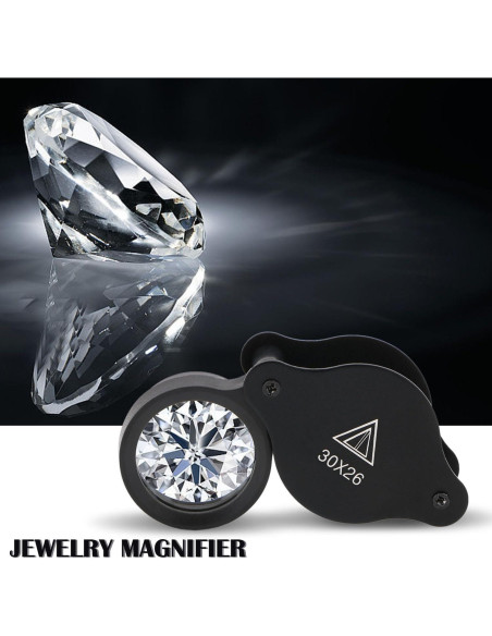 Lupa Plegable Rongon TA-101 para Joyeros 30X 9g