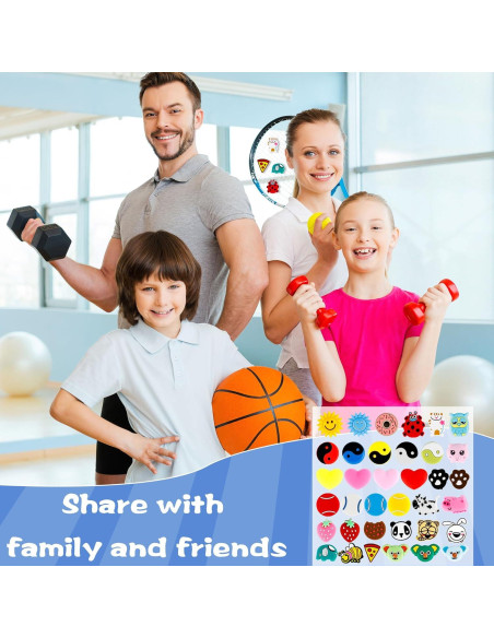 36 Amortiguadores de Vibración de Silicona Spaluck para Raqueta